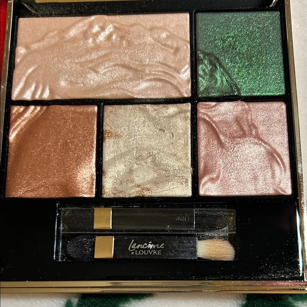 Lancome Louvre Eyeshadow Palette - Green, Pink, Gold - Picture 2 of 5